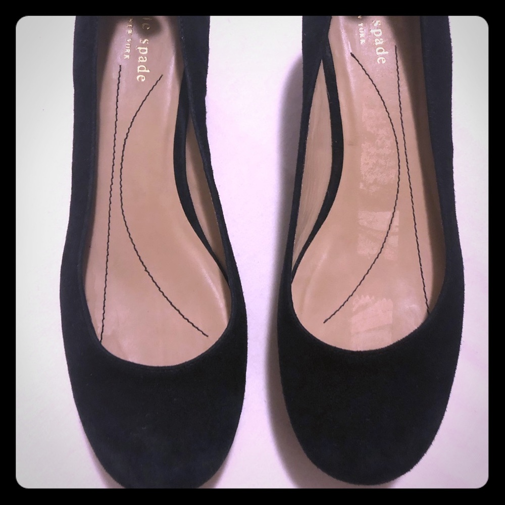 Kate Spade NewYork SuedeLeather Platform Shoes 8.5